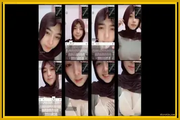 Lanjutan Queen Jilbab Livu Kemeja Putih Pamer Nenen